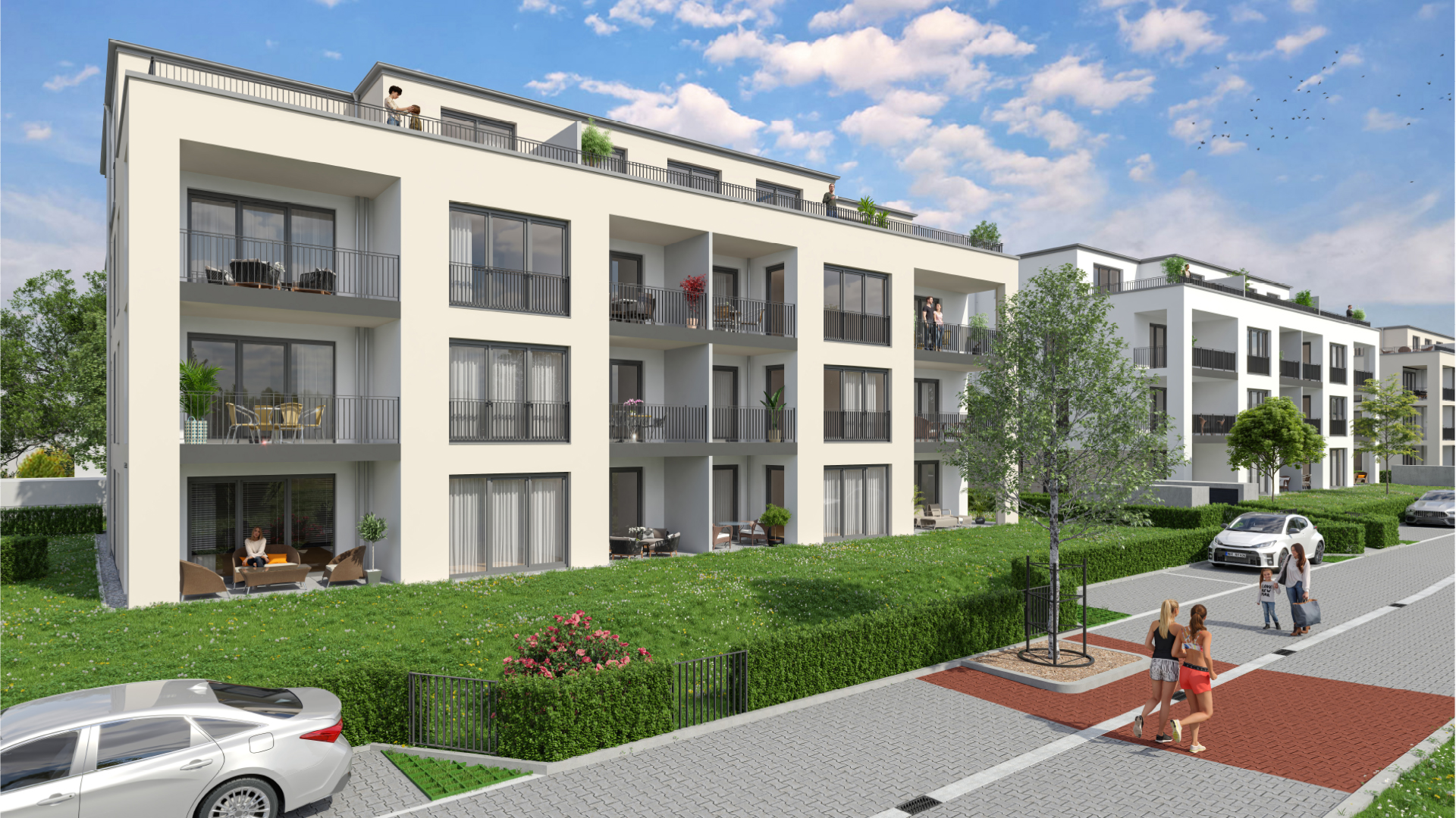 Traumhafte EG ETW mit großzügigem Gartenanteil - 3 Zimmer, 95 m² Wohnfläche - KB00013/G1/E1/Eh1 Traumhafte EG ETW mit großzügigem Gartenanteil - 3 Zimmer, 95 m² Wohnfläche - KB00013/G1/E1/Eh1