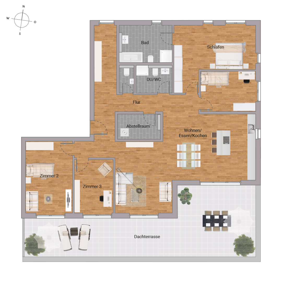 Großzügige 5-Zimmer-ETW in Rodenbach - Tribus Rodenbach - KB00013/G1/E4/Eh2 Großzügige 5-Zimmer-ETW in Rodenbach - Tribus Rodenbach - KB00013/G1/E4/Eh2