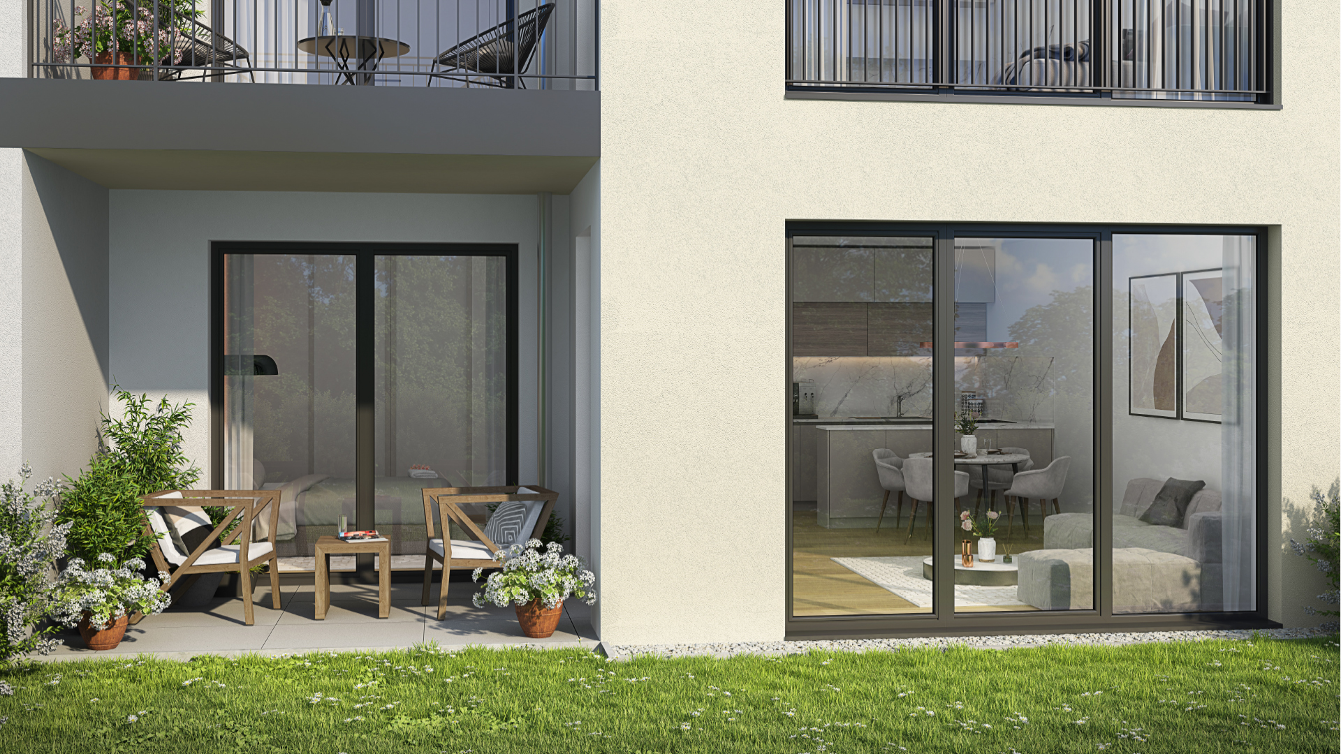 Komfortables Wohnen - 2-Zimmer ETW mit Garten in Rodenbach - KB00013/G2/E1/Eh2