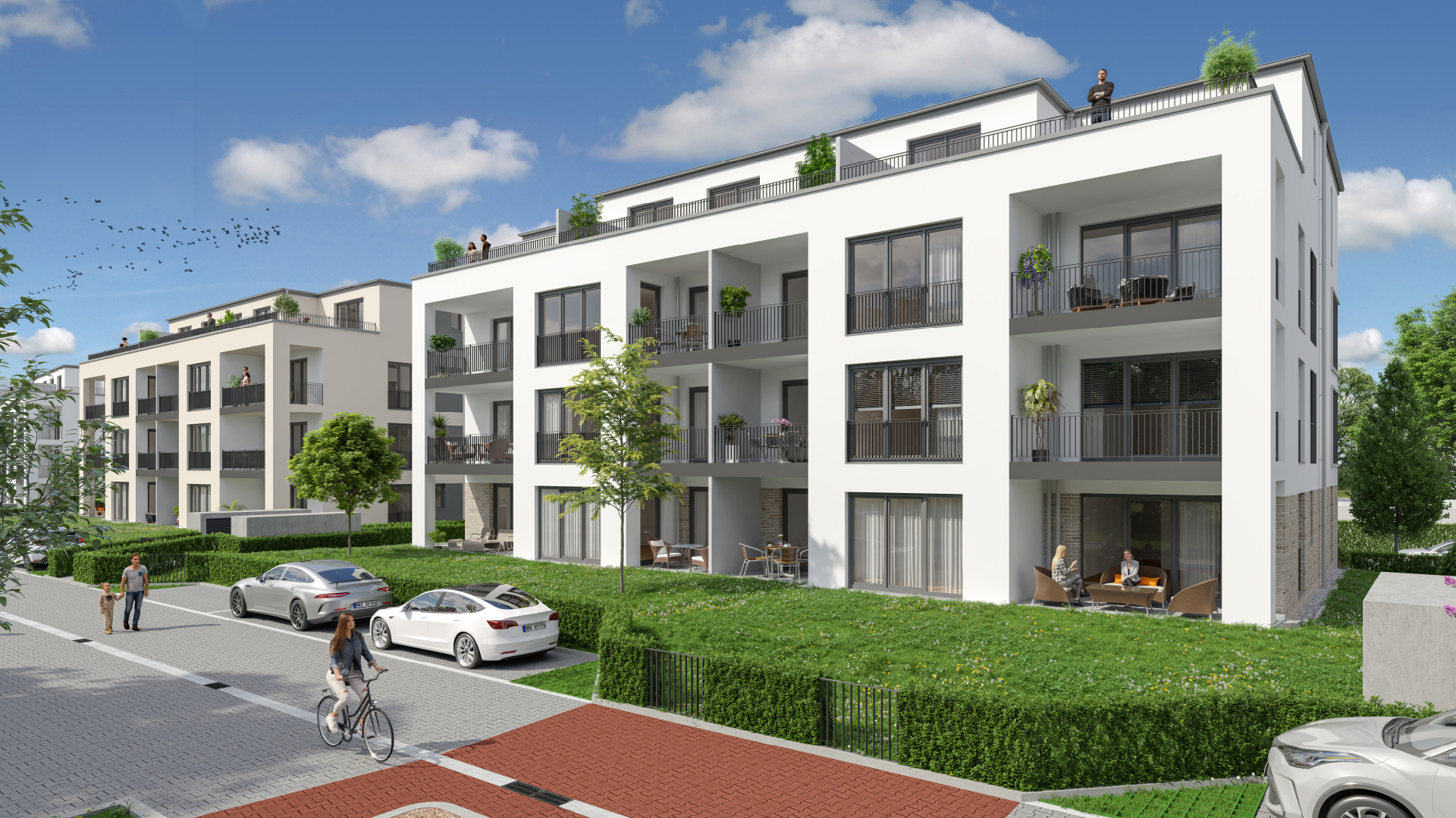 Komfortables Wohnen - 2-Zimmer ETW mit Garten in Rodenbach - KB00013/G2/E1/Eh2