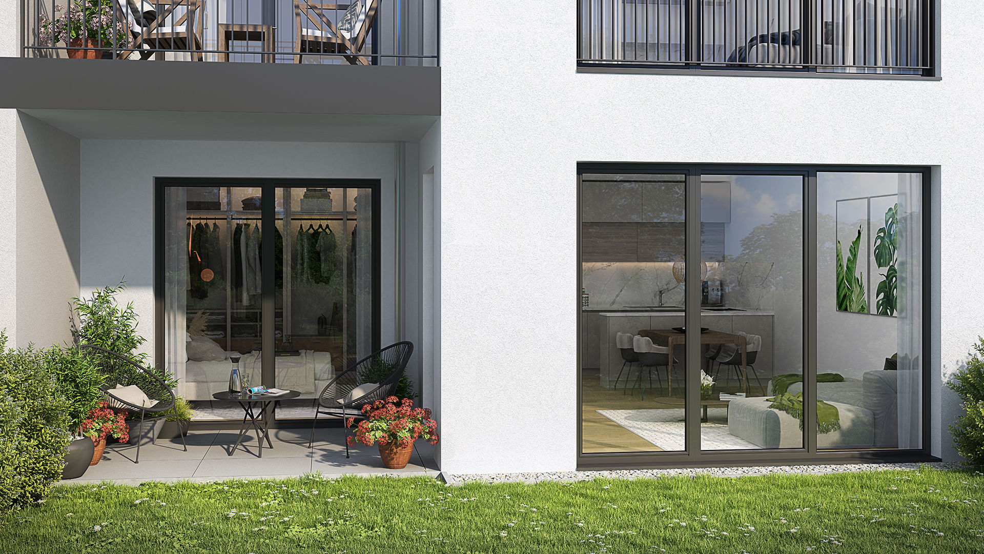 Komfortables Wohnen - 2-Zimmer ETW mit Garten in Rodenbach - KB00023/G2/E1/Eh2